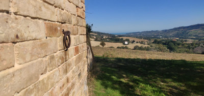 ***VENDUTO*** RUSTICO DA RISTRUTTURARE VISTA MARE NELLE MARCHE
