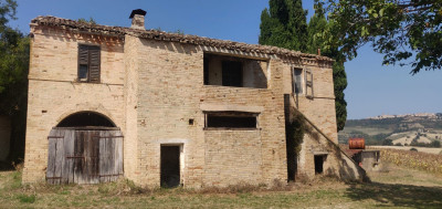***VENDUTO*** RUSTICO DA RISTRUTTURARE VISTA MARE NELLE MARCHE