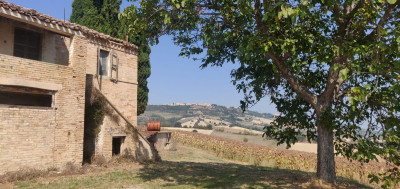 ***VENDUTO*** RUSTICO DA RISTRUTTURARE VISTA MARE NELLE MARCHE