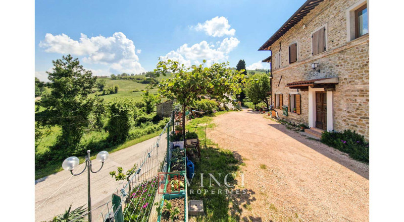 La vista su Montefeltro