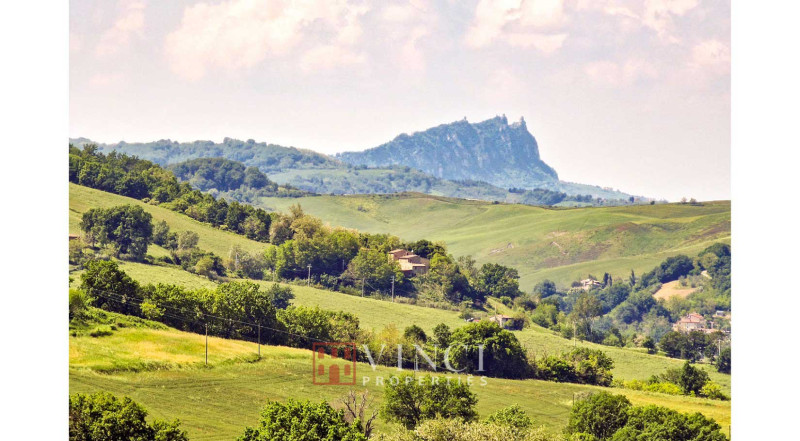 La vista su Montefeltro