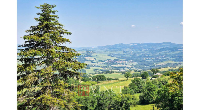 La vista su Montefeltro