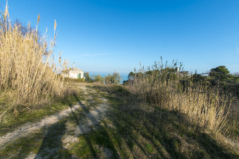 Cupra Marittima - casale e terreno edificabile vista mare