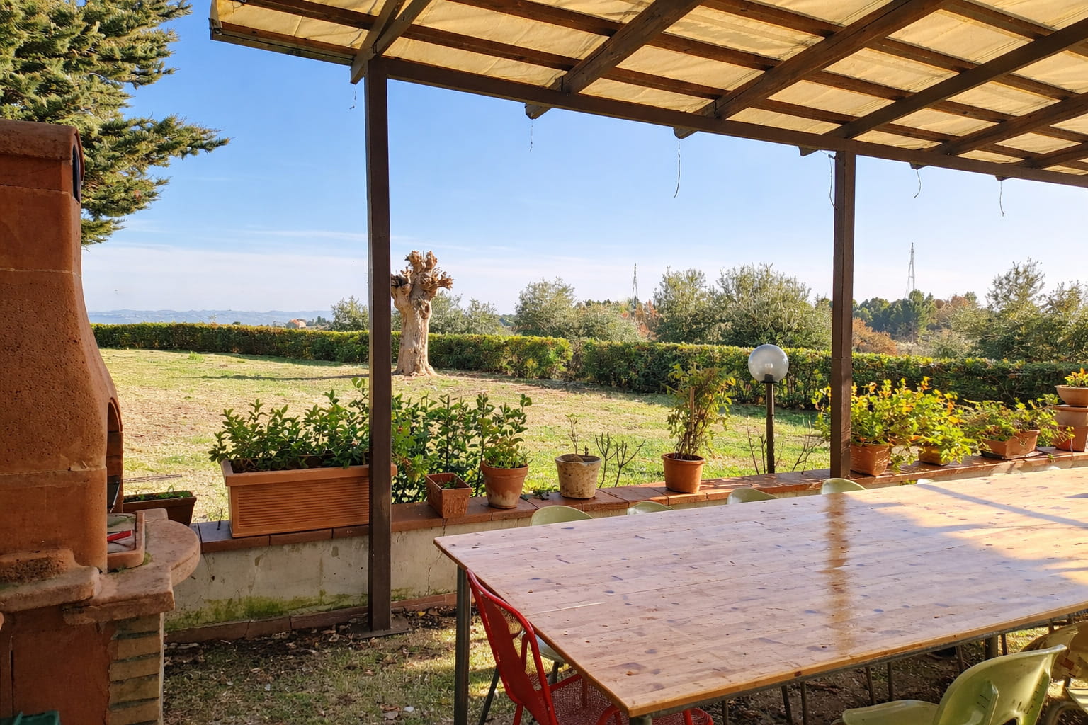 Appartamento in casale vista mare