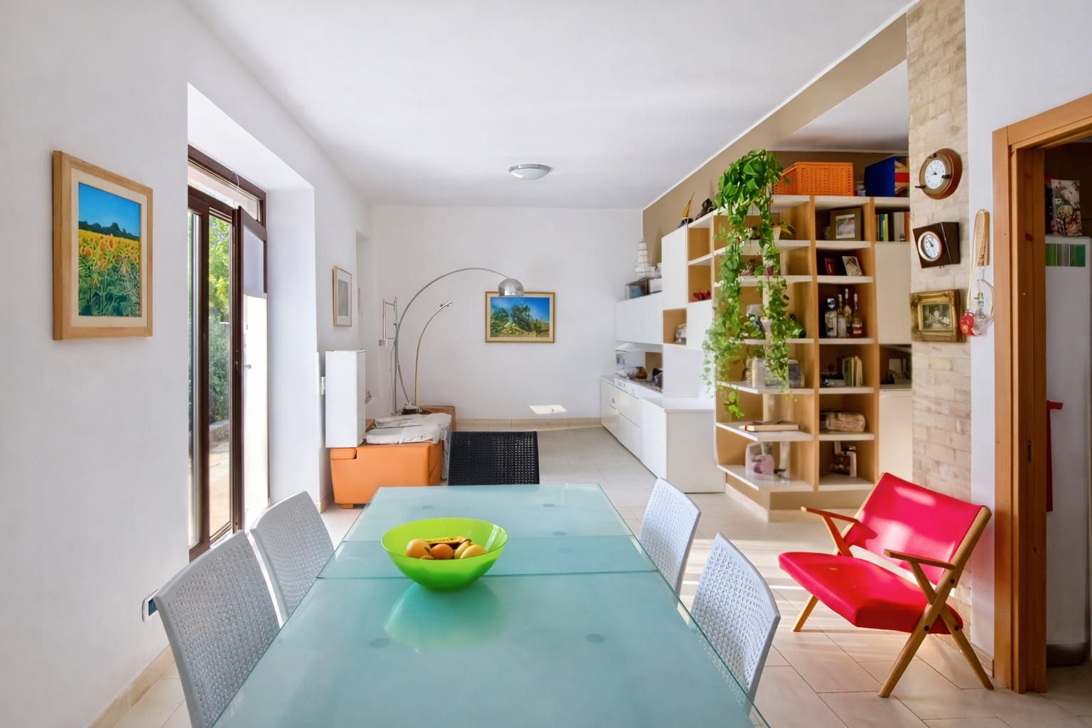 Appartamento in casale vista mare